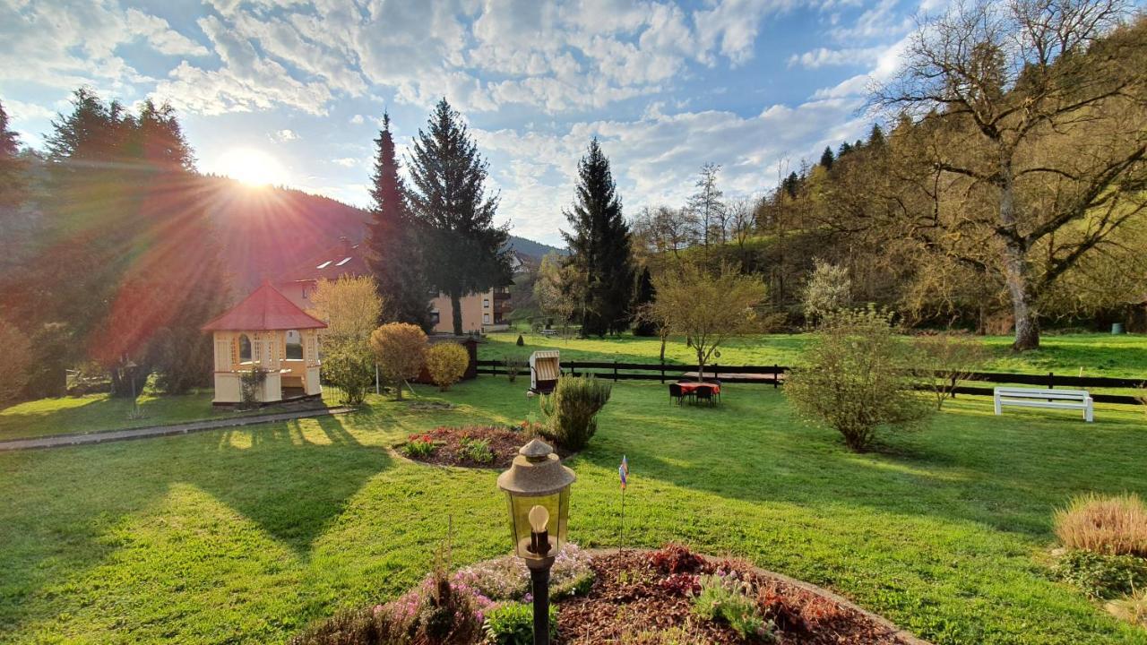 Ferienwohnung Saegemuehle Unterreichenbach Buitenkant foto