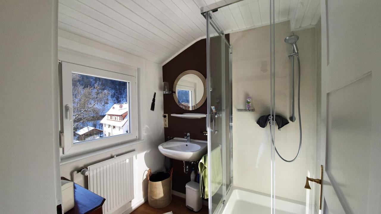 Ferienwohnung Saegemuehle Unterreichenbach Buitenkant foto