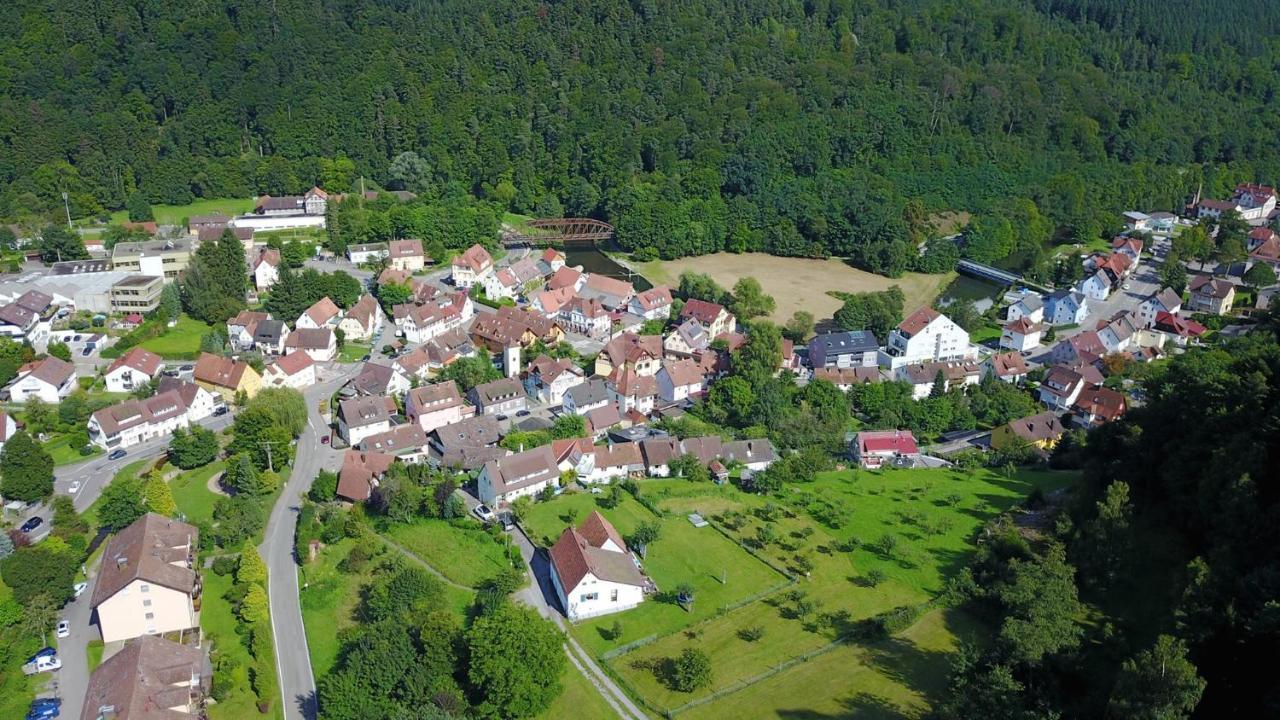 Ferienwohnung Saegemuehle Unterreichenbach Buitenkant foto