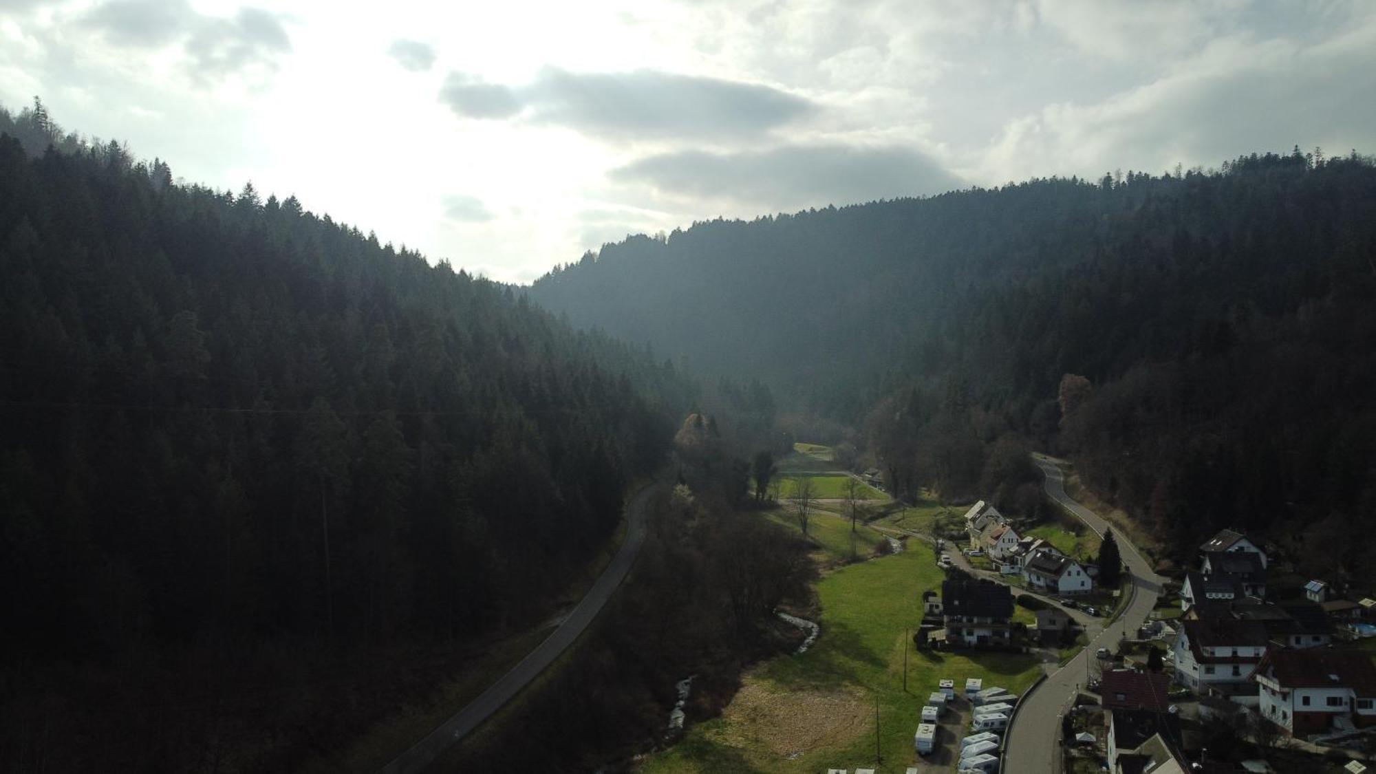 Ferienwohnung Saegemuehle Unterreichenbach Buitenkant foto