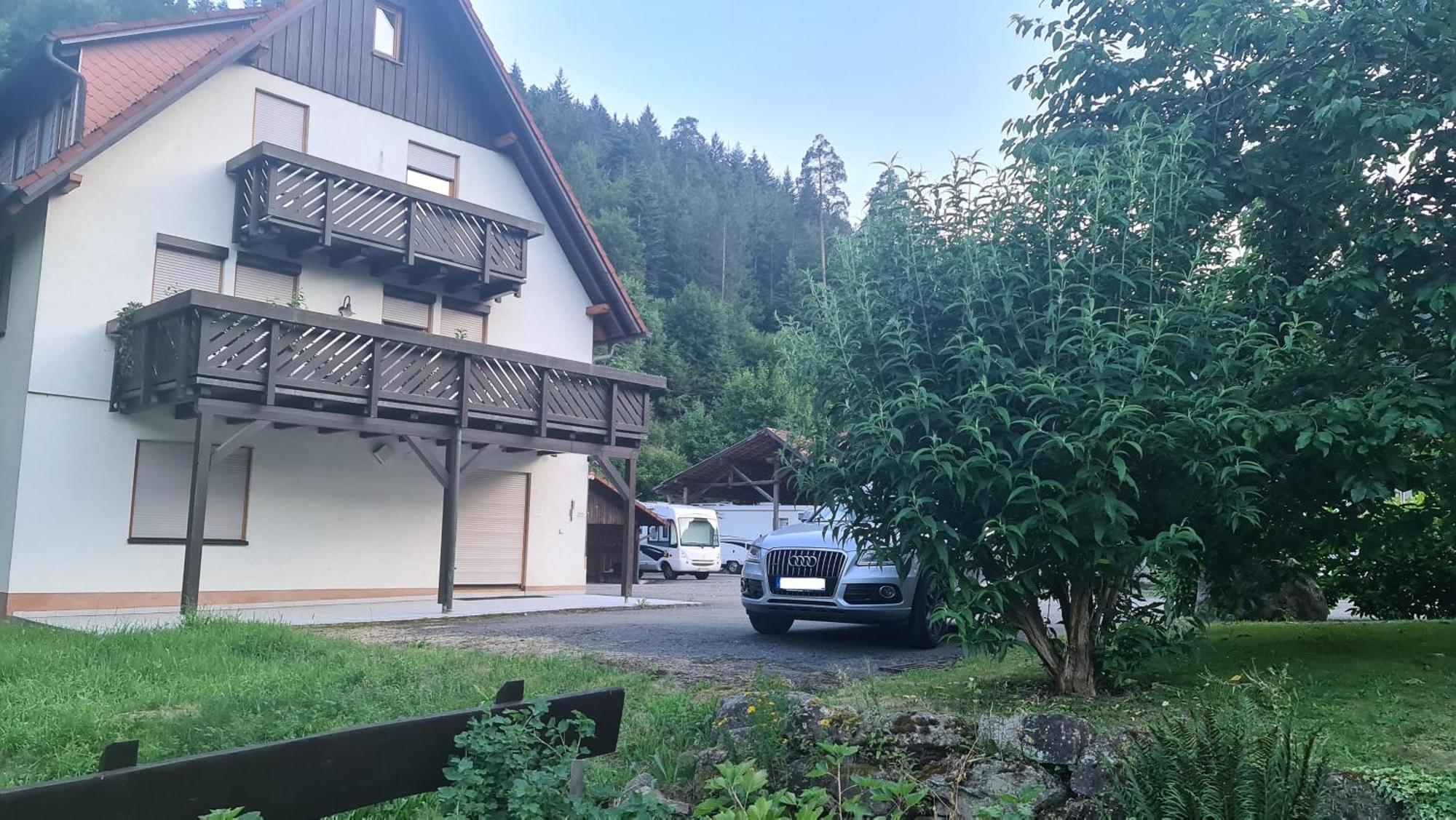 Ferienwohnung Saegemuehle Unterreichenbach Buitenkant foto